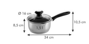 Rendlík s poklicí - antiadhezní povrch (1,5 l) - Image 4