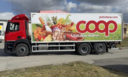 VO sklad potravin a drogerie v Hořicích